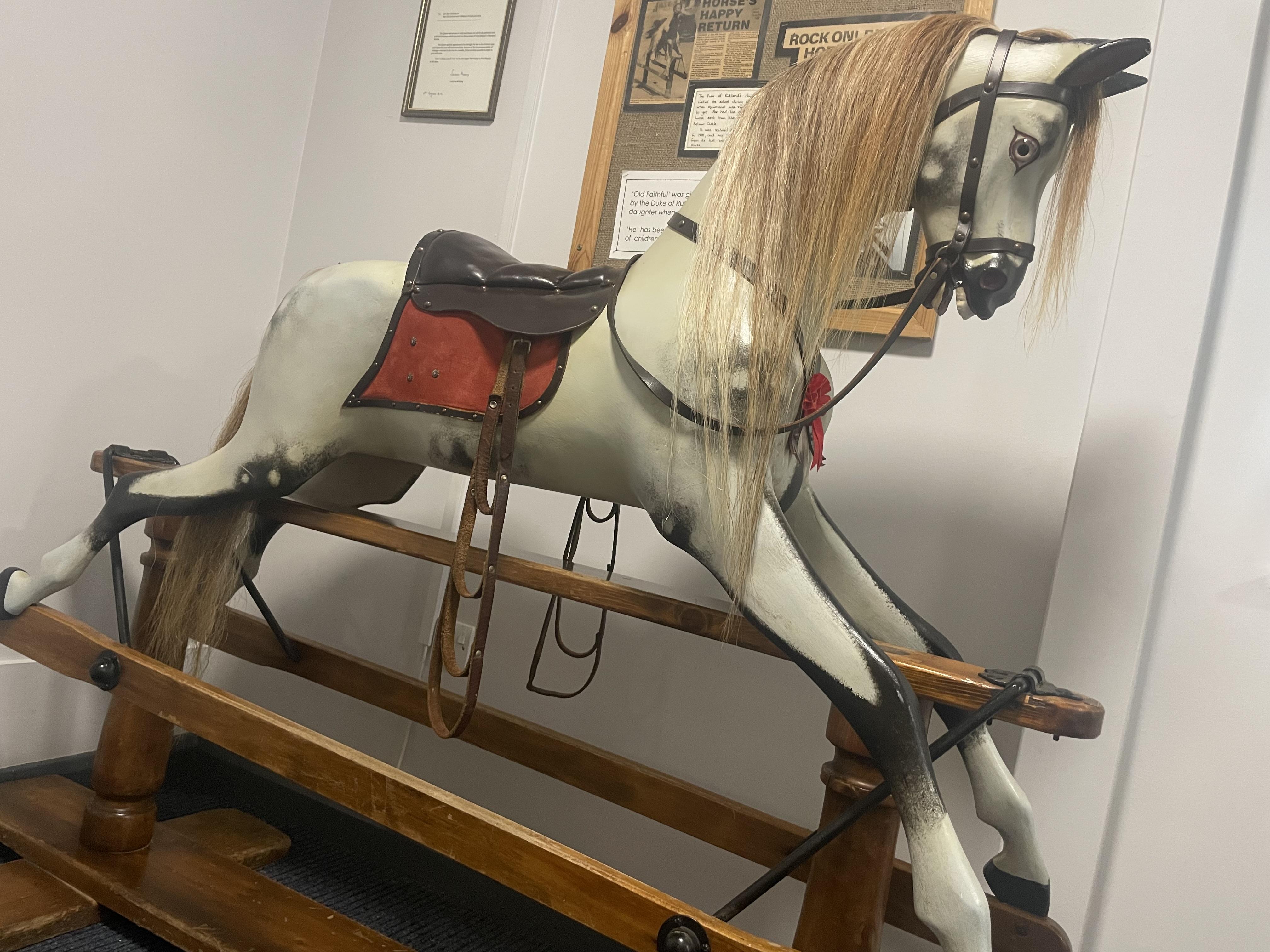 'Old Faithful' was donated to the school by the Duke of Rutland's daughter in 1942.